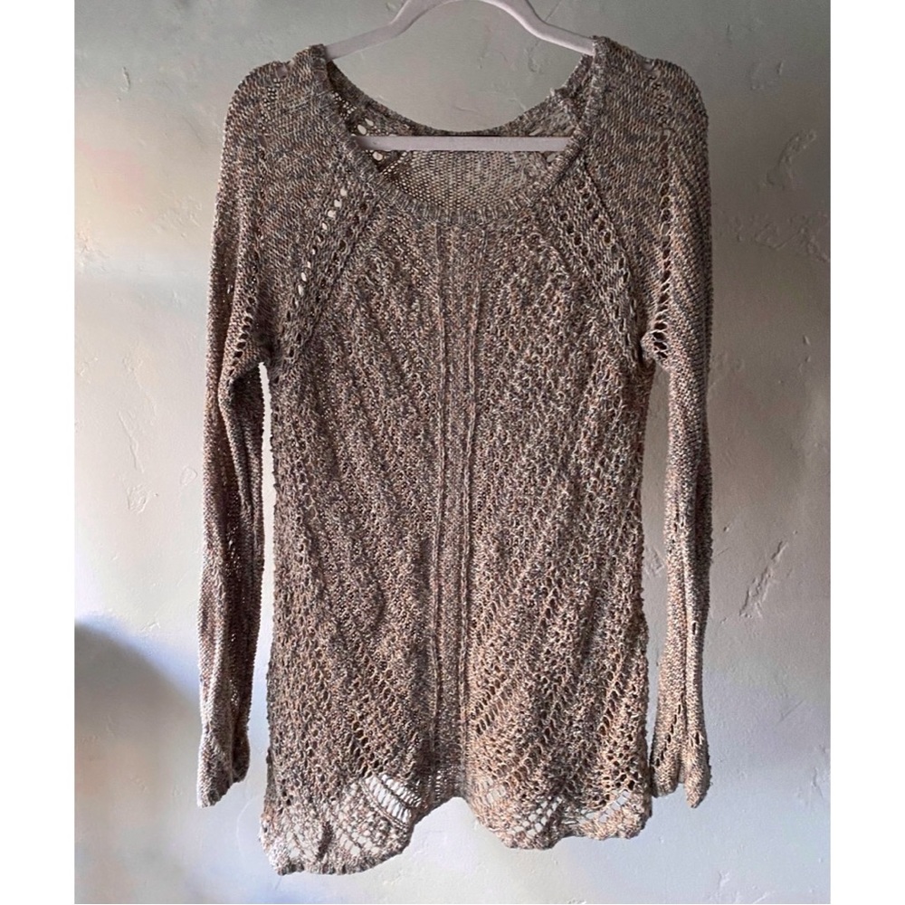Crochet Knit Tommy Bahama Sweater